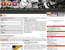 Tablet Screenshot of fortwaynemusic.com